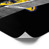 Banana Duct Tape Funny Frucht Meme Men Boys Kind Poster (Ecke)