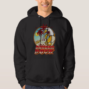 BANANA-ENTE - SOMMER STRAND VINTAGE RETRO HOODIE