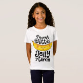 Banana Erdnuss Butter Jelly Time Funny Sweet Fruch T-Shirt (Vorne ganz)