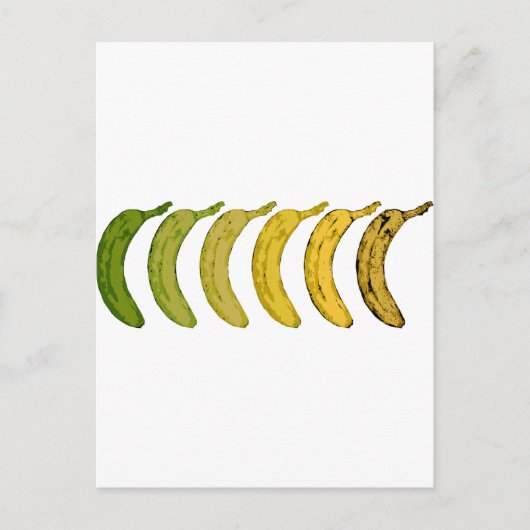 Banana-Evolution Postkarte (Vorderseite)