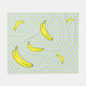 Banana Fleecedecke (Vorderseite (Horizontal))