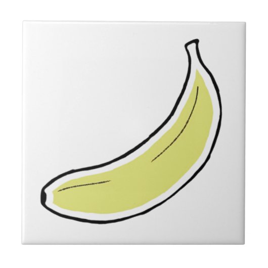 Banana Fliese (Vorderseite)