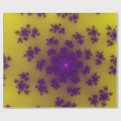 Banana Floral Sprinkles Geschenkpapier (Flach)