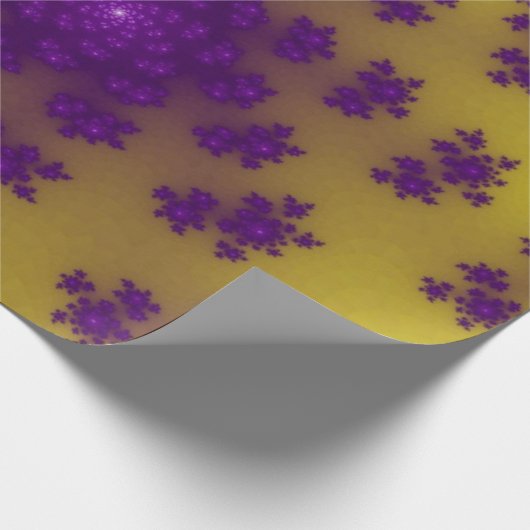 Banana Floral Sprinkles Geschenkpapier (Ecke)