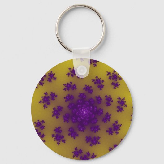 Banana Floral Sprinkles Schlüsselanhänger (Vorderseite)