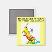 BANANA Food Witz Magnet (Vorderseite/Rückseite)