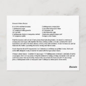 Banana Fritters Rezept Postkarte (Rückseite)