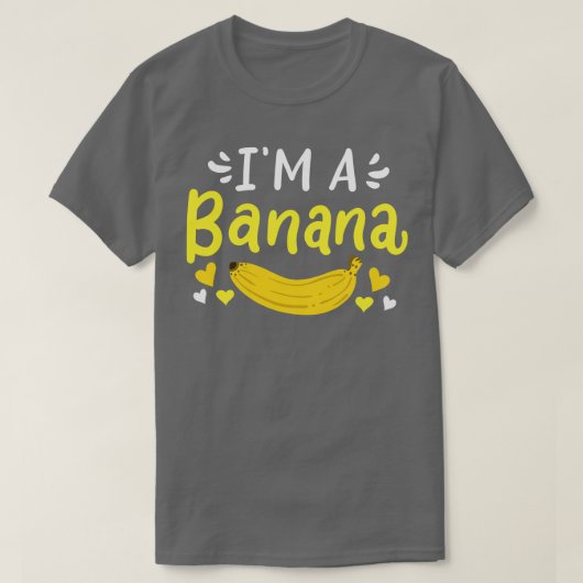 Banana Frucht Banana Kostüm T-Shirt (Design vorne)