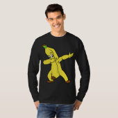Banana Frucht Dabbing Dab Tanzen T-Shirt (Vorne ganz)