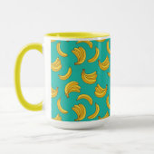 Banana Frucht Fun Muster Tasse (Links)