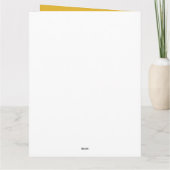 Banana Fruit Boost My Mood Funny Karte (Rückseite)