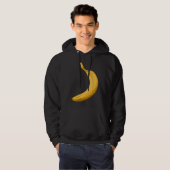 Banana fruit food healthy bananas fruit vegan vege hoodie (Vorne ganz)
