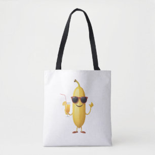 Banana Fun Frohes Urlaub Tropisches Party Tasche