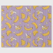 Banana Geschenkpapier (Flach)