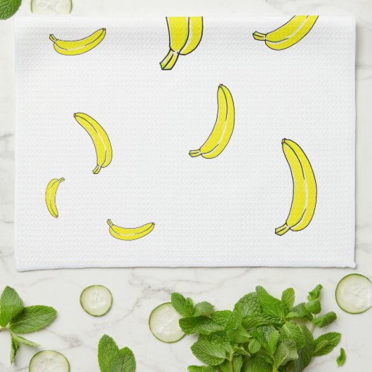 Banana Geschirrtuch (Gefaltet)