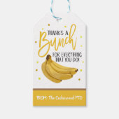 Banana Gift Tags Geschenkanhänger (Vorderseite)