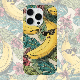 Banana Groove   Funky tanzende Banane Retro-Cartoo iPhone 16 Pro Hülle