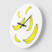 Banana Große Wanduhr (Winkel)