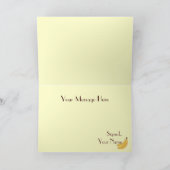 Banana-Grußkarte Karte (Innenseite)