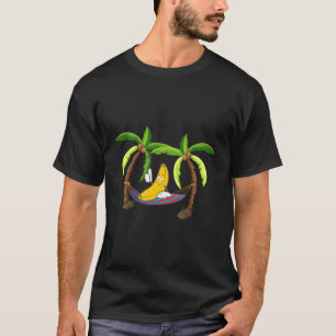 Banana Hammock Tropical Beach Hawaiian Frucht T-Shirt