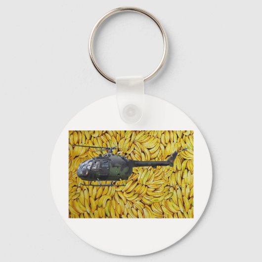 BANANA HELICOPTER SCHLÜSSELANHÄNGER (Vorderseite)