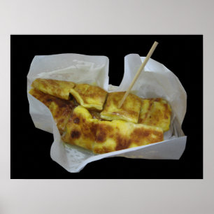 Banana Hotcake [Roti Kluai Khai] thailändisches St Poster