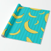 Banana Illustration Geschenkpapier (Ungerollt)
