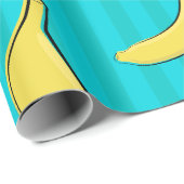 Banana Illustration Geschenkpapier (Rolleneckpunkt)