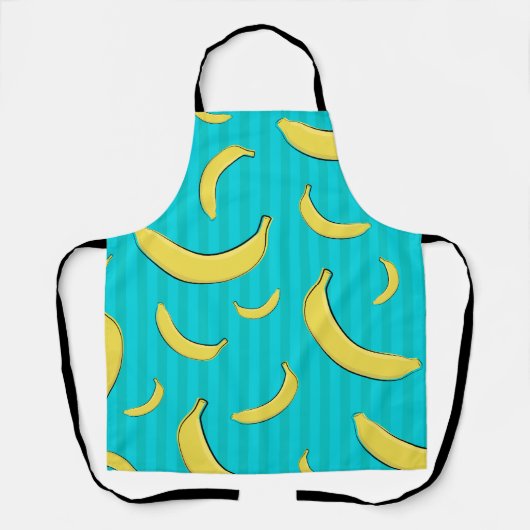 Banana Illustration Schürze (Vorderseite)