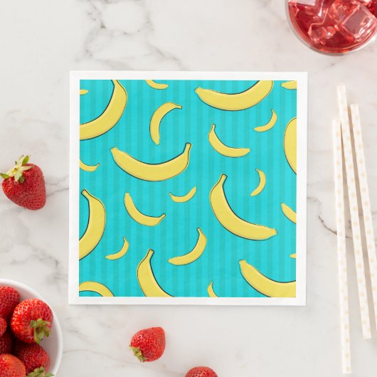 Banana Illustration Serviette (Beispiel)