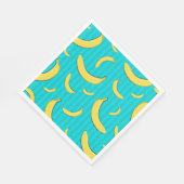 Banana Illustration Serviette (Ecke)