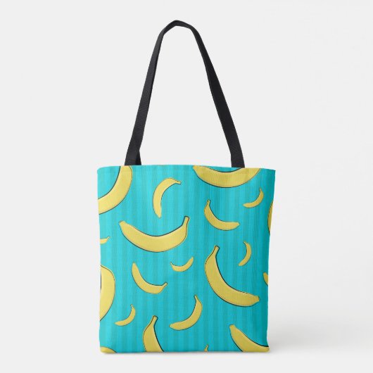 Banana Illustration Tasche (Rückseite)