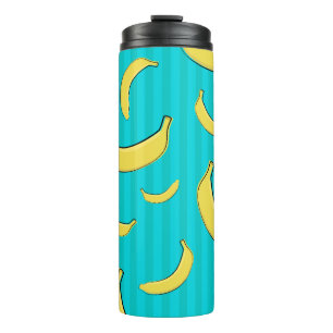 Banana Illustration Thermosbecher
