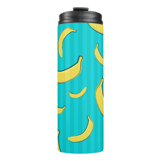 Banana Illustration Thermosbecher (Vorderseite)