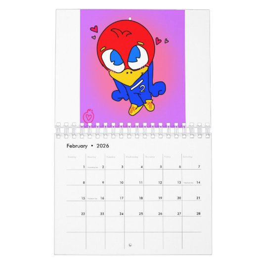 banana jayhawk kalender (Feb 2026)