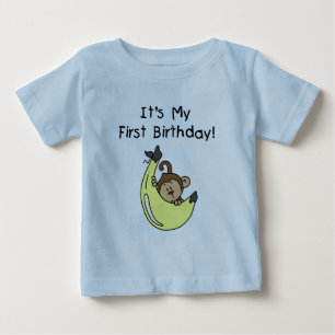 Banana - Junge Affe 1. Geburtstag Baby T-shirt