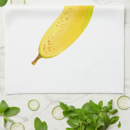Banana Kitchen Tea Towel Geschirrtuch (Gefaltet)