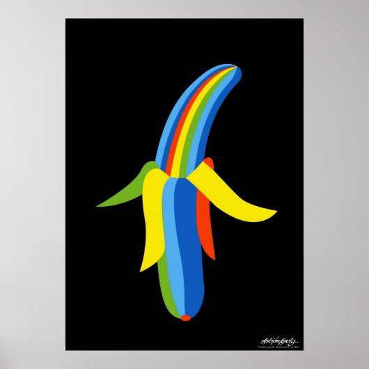 Banana - Kunstgalerie Auswahl Poster (Vorne)