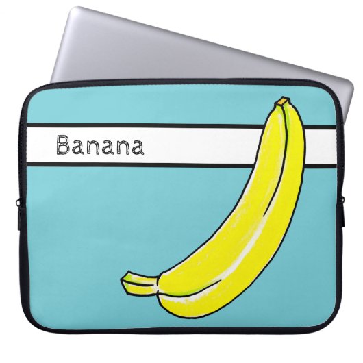 Banana Laptopschutzhülle (Vorderseite)