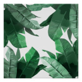 Banana Leaf Art Print Poster (Vorderseite)
