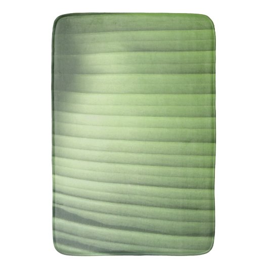 Banana Leaf Closeup Badematte (Vorderseite Vertikal)
