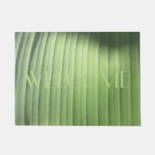 Banana Leaf Closeup Fußmatte (Vorderseite)