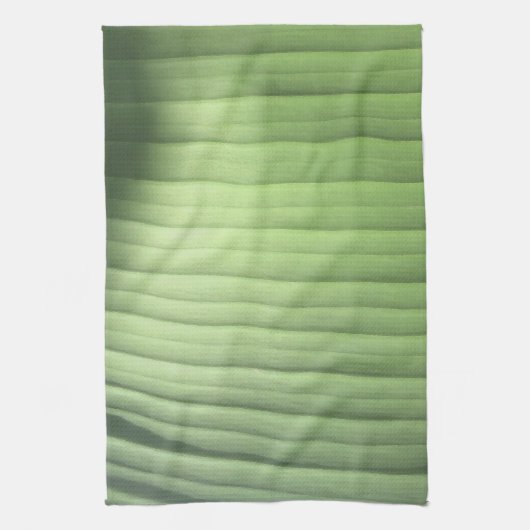 Banana Leaf Closeup Küchentuch (Vertikal)