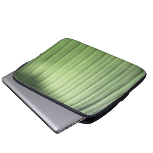 Banana Leaf Closeup Laptopschutzhülle (Vorne Knopf)