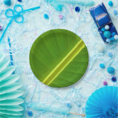 Banana Leaf Macro Pappteller (Party)