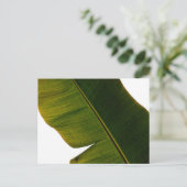 Banana Leaf Postkarte (Stehend Vorderseite)