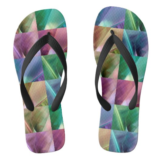 Banana Leaf Quilt Badesandalen (Fußbett)