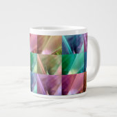 Banana Leaf Quilt Jumbo-Tasse (Vorderseite Rechts)