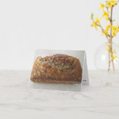 Banana Loaf Rezept Karte (Gelbe Blume)