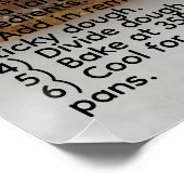 Banana Loaf Rezept Poster (Ecke)